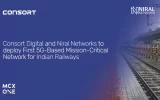 Consort Digital and Niral Networks to deploy First 5G-Based Mission-Critical Network for Indian Railways